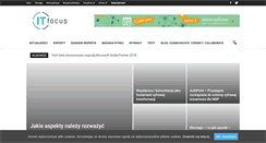 Desktop Screenshot of itfocus.pl