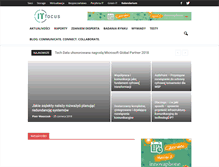Tablet Screenshot of itfocus.pl